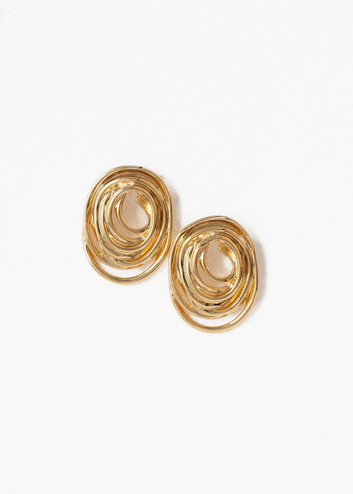 Echo Swirls Duo Earrings